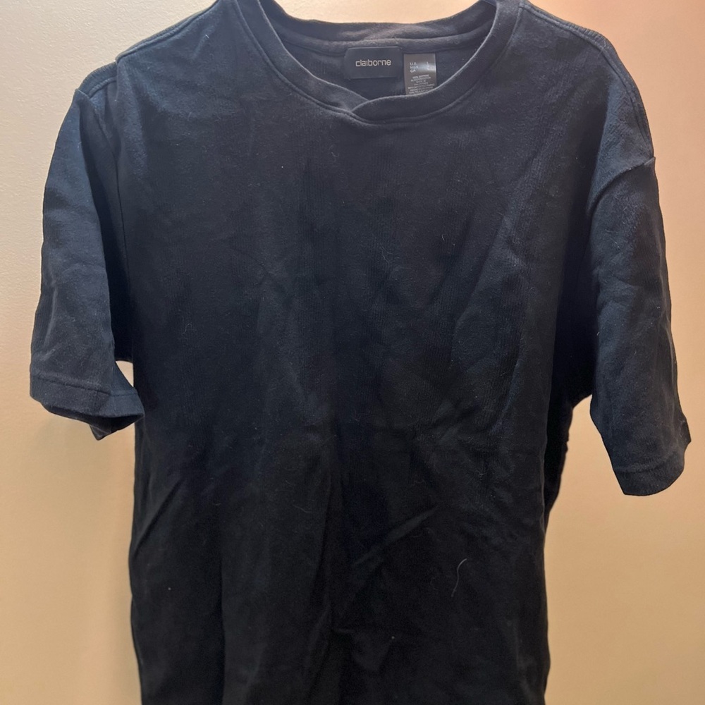 Claiborne Black Shirt